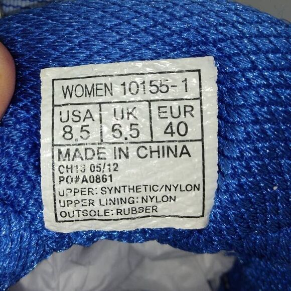 Saucony Omni 11 Women's Pre-owned Gray/Blue Running Sneakers - sz. 8 1/2 - Picture 6 of 6